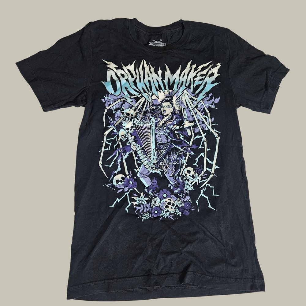 Critical Role Orphanmaker T-Shirt Mens Small Black Graphic Tee Battle Tested